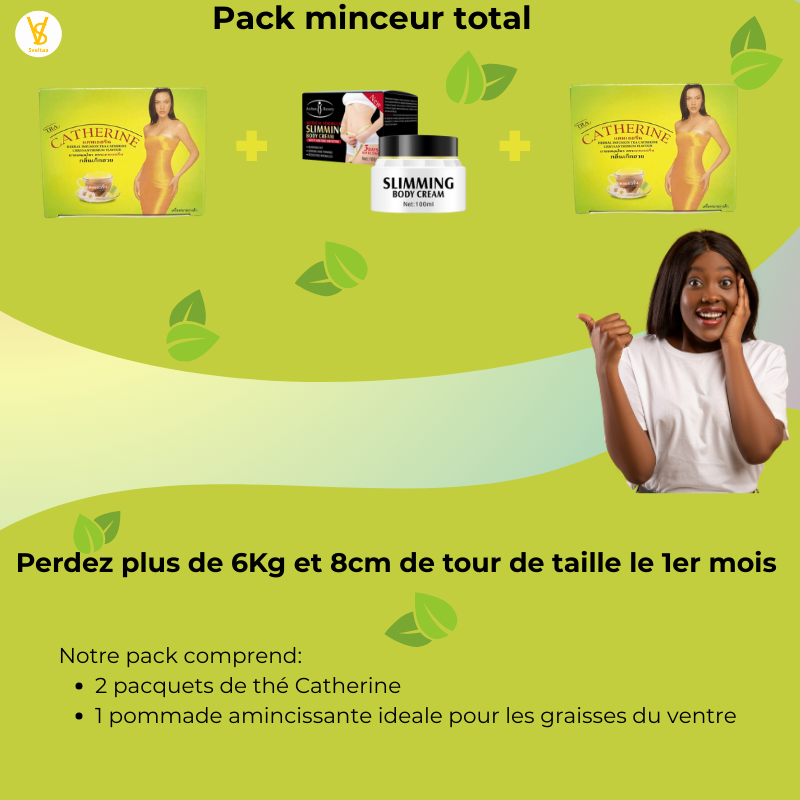 Retrouve ta silhouette et ton énergie avec notre Pack Minceur Total !